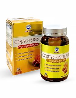 CORDYCEPS REISHI PREMIUM COMPLEX: ENERGY, IMMUNITY & CARDIOVASCULAR SUPPORT